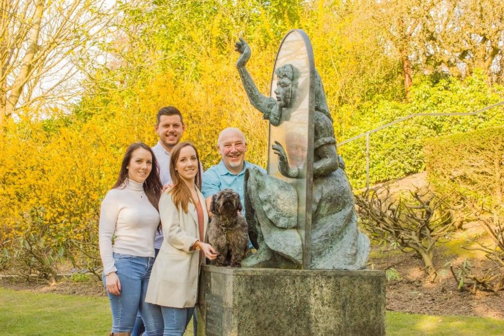 Smiley Day Photography, Alice through the looking glass, Guildford Town Centre