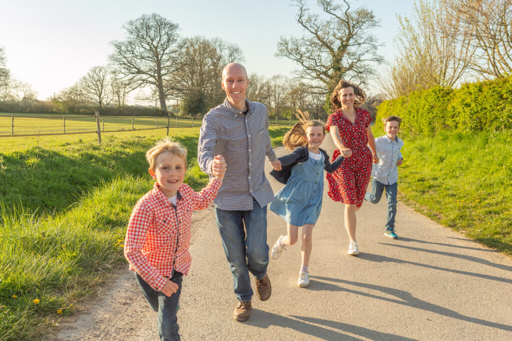 Early Spring family photo shoot